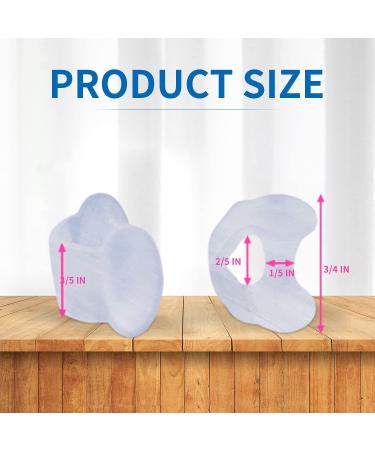 Niupiour Gel Pinky Toe Separators - 14 Pack Silicone Spacers for Overlapping & Crooked Toes - Toe Straighteners for Hammer Toe - Relieve Rubbing & Friction - Buy Online on GoSupps.com