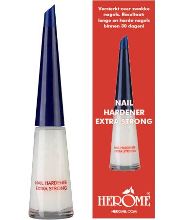 Herome Nail Strengthener Extra Strong 10ml - Treatment for Weak, Brittle Nails - Buy Online on GoSupps.com