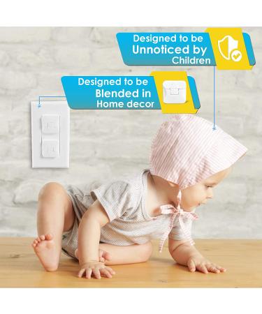 38-Pack Babepai Outlet Covers - Child Proof Electrical Protector - Improved Baby Safety Plug Covers - White - Buy Online on GoSupps.com