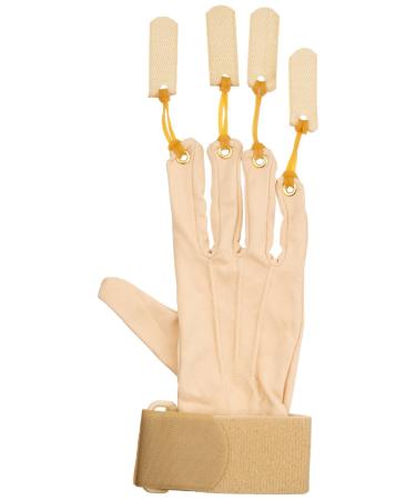 Sammons Preston - 63793 Deluxe Traction Glove, Right Handed Exercise Glove, Rehabilitation & Physical Therapy Gloves for Flexion of Joints & Fingers, Hand Exerciser for Increasing Strength, Large/X-Large Right Hand Large/X