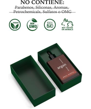  Real Earth Stories 100% Pure Argan Oil & Natural Cold Pressed Hair Nail Beard Stretch Marks & Anti Loss Treatment 100ml (Pack of 1) - Buy Online on GoSupps.com