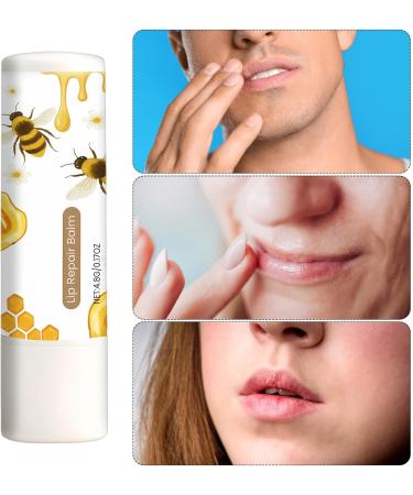 Jingmiger Lip BalmNatural Moisturizing 48g Light Cracked Lips Moisturizer For Hydration and Care and Recovery During the Day and at Night for Cracked and Sensitive Lips - Buy Online on GoSupps.com