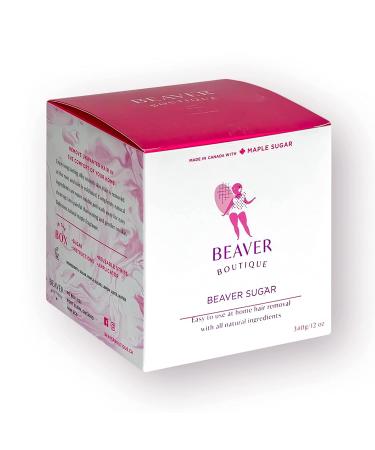 Beaver Sugar Wax Kit - Organic Home Hair Removal & Waxing Kit - Painless Canadian Maple Sugar - Up to 3 Months of Smooth Skin - Buy Online on GoSupps.com