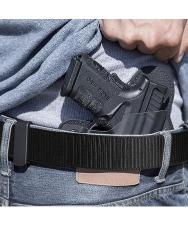 FAIRWIN Men's Tactical Belt 2 Pack - 1.5 Inch Military Web Nylon Belts for Men - Black & Tan - Waist 36-42 - Buy Online on GoSupps.com