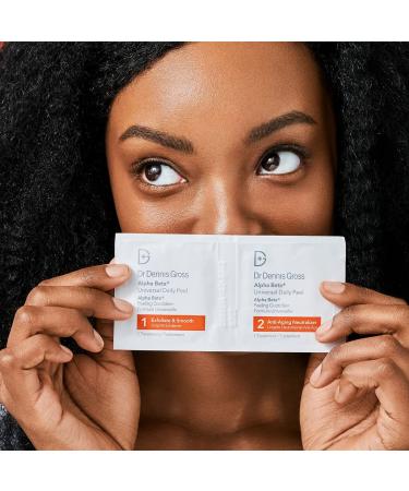 Dr. Dennis Gross Alpha Beta Daily Peel - 60 Treatments for Uneven Tone, Fine Lines & Enlarged Pores - Buy Online on GoSupps.com