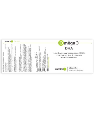 Omega 3 DHA 511 mg / 60 capsules * Brain Vision - Buy Online on GoSupps.com