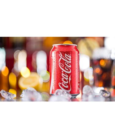 veenas Coca Cola Can | 330ml Enjoy the Original taste No added preservatives Recyclable Only natural flavours Perfect for Lunchboxes Dinners or a Quick drink in between meals (Pack of 24) - Buy Online on GoSupps.com
