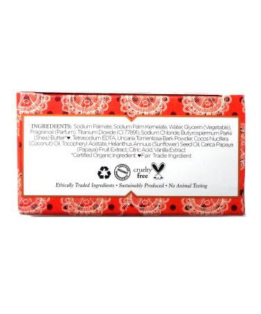 Nubian Heritage Coconut Papaya Soap Bar - Pack of 6 | Hydrating and Nourishing Formula - Buy Online on GoSupps.com