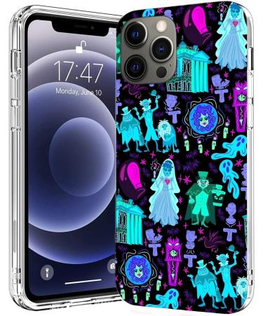 FANPINFANDO Compatible for iPhone Se 2022/2020/7/8 Case Pure Haunted Halloween Mansion Clear TPU Shockproof Phone Cover Turquoise iPhone SE 2020/7/8 - Buy Online on GoSupps.com