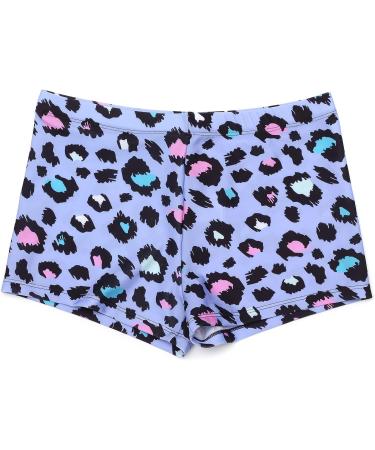 Rosdeer Little Girls' Shiny Gymnastics Shorts - Purple (Ages 2-14) - Buy Online on GoSupps.com