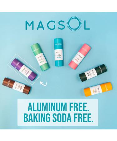 MAGSOL Plastic-Free Natural Deodorant for Women - 100% Aluminum Free Baking Soda Free Plastic Free - 2.8 oz (Lavender) - Buy Online on GoSupps.com