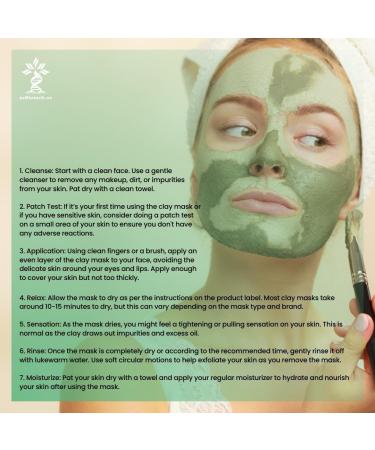 Green Tea Facial Mud Mask - Remove Blackheads Reduce Wrinkles & Nourish Skin | Antioxidant for All Skin Types - Buy Online on GoSupps.com