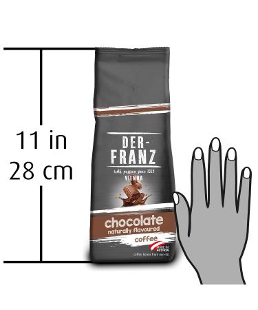 DER-FRANZ Chocolate Flavored Coffee - Ground - 2 x 500g - Premium International Shipping - Buy Online on GoSupps.com