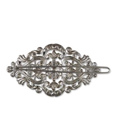 Rivelle Damen Trachten Haarspange alt-silber 5 8 cm | Vintage Haarschmuck f r Hochzeit | Metall Silber - Internationaler Versand - Buy Online on GoSupps.com
