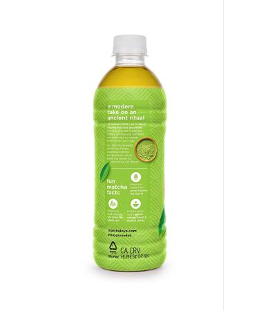 Matcha Love Organic Matcha & Green Tea, Ginger - 15.9oz (Pack of 12) - USDA Certified, Unsweetened, Zero Calories - Buy Online on GoSupps.com