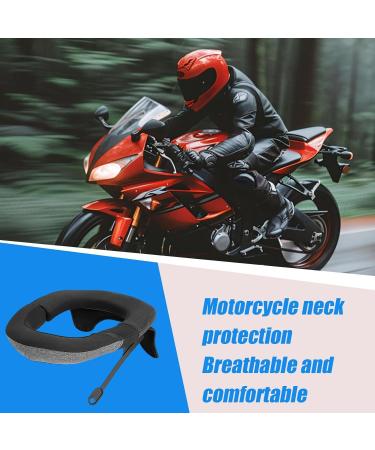 Powersports Neck Ring | Cycling Neck Protector Support Black Neck Rests Race Collar Neck Protector for Cycle Motorcycle Motocross - Buy Online on GoSupps.com
