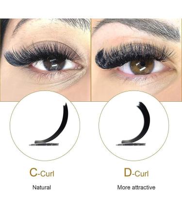 15-20mm Classic Eyelash Extensions - 0.07mm C Curl - 12 Lash Strips for Long Stunning Lashes - Perfect for International Shipping - Buy Online on GoSupps.com
