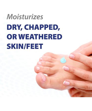 Blue-Emu Foot Therapy Cream with Emu Oil, Shea Butter & Aloe - 5.5 oz | Deep Penetrating & Soothing Formula - Buy Online on GoSupps.com