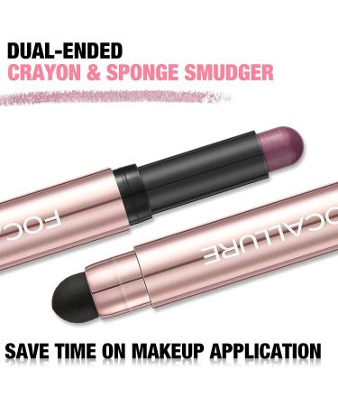 FOCALLURE No Crease Eyeshadow Stick | Matte & Shimmer Eyeshadow Pencil | Smudge-proof & Waterproof | UNDER THE ROSE 23 - Buy Online on GoSupps.com