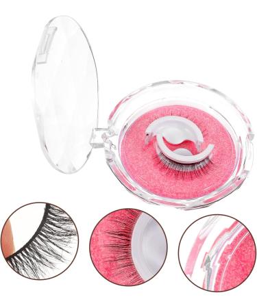 DRESSOOS 1 Pair False Party Eyelashes Eye Lashes Makeup Eyelashes Natural Looking False Lashes False Eyelashes Short Eyelashes Lash Adhesive Strips Eye Decors Curly Extend 3d Chemical Fiber - Buy Online on GoSupps.com