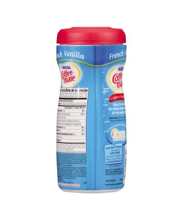Coffee-Mate French Vanilla Powdered Creamer 15 Oz Canister 12/Carton - Non-Dairy | 35775Ct - Buy Online on GoSupps.com