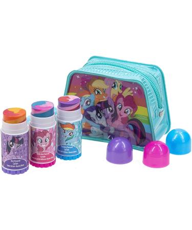 Townley Girl My Little Pony Flavoured Vegan Lip Balm Set for Kids - 3 Piece Makeup Set for Parties and Sleepovers - Buy Online on GoSupps.com