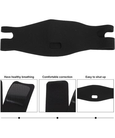 Healvian Anti Snoring Chin Strap 2Pcs - Adjustable Stop Snoring Solution for Better Sleep - Black - Buy Online on GoSupps.com