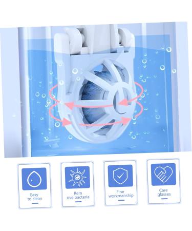 Lalafina Portable Contact Lens Cleaner & Storage Container USB Cleaning Kit Earth Colors 8.7x4.1cm | Shop Internationally - Buy Online on GoSupps.com