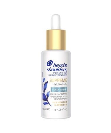 Head & Shoulders Supreme with Argan Oil and Vitamin E, Hydrating Scalp Serum, Fresh, 1.3 Fl Oz - Buy Online on GoSupps.com