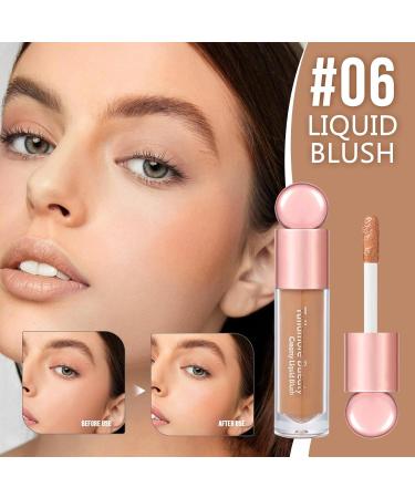 - Velvet Liquid for Cheeks Makeup Liquid Lightweight Cheek Tint Long-Lasting for Cheeks Eyes Frifer 06# - Buy Online on GoSupps.com