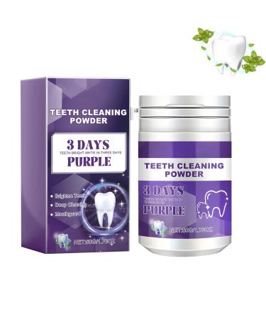 3 Days Purple Teeth Whitening Powder Teeth Whitening powder for white teeth tooth whitening and bleaching powder with visible cleaning Effect |Fish your teeth - cosmetic tooth cleaning (1PC)