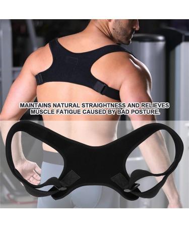 Posture Corrector for Men and Women | Adjustable Upper Back Brace for Clavicle Support & Pain Relief - Buy Online on GoSupps.com