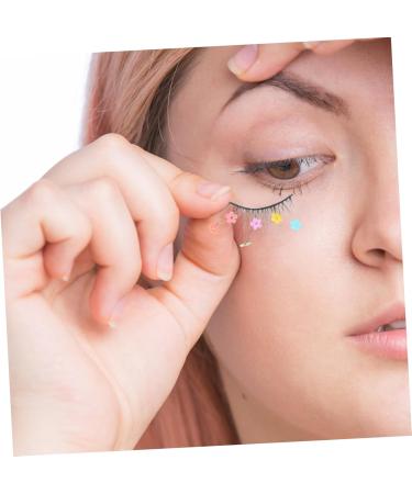 FOMIYES 6 Pairs Sequin False Eyelashes Lashes with Color Pride Makeup Color Lashes Lashes with Cosplay Fake Eyelashes Individual False Eyelashes Flower Stickers Miss Imitation Natural - Buy Online on GoSupps.com