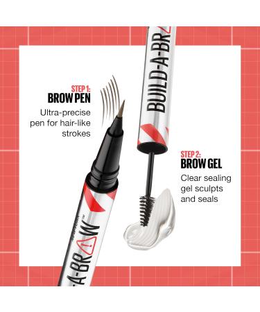 L'Or al Maybelline New York BuildaBrow Soft Brown Eyebrow pengel for every type of eyebrow 153GR - Buy Online on GoSupps.com