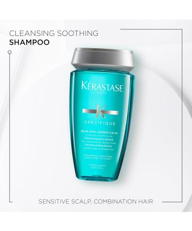 K rastase Specifique Bain Vital Dermo-Calm Cleansing & Rebalancing Shampoo For Sensitive Scalps & Combination Hair With Calophyllum Oil & Glycerine 250 ML - Buy Online on GoSupps.com