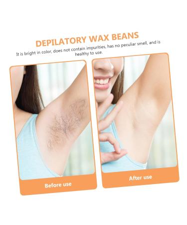 Frcolor Wax Bean Set for Hair Removal - Hot Waxing Hard Wax Pearls Sensitive Beeswax 1 Pack for Home Use - Buy Online on GoSupps.com