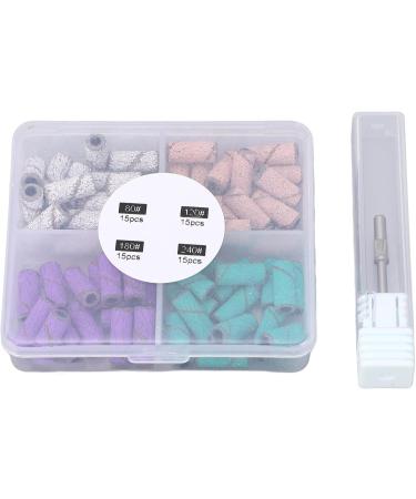 Nail Sanding Bands Mandrel Bit Foot Care Set Dead Skin Removal Professional Manicure Tool with Premium Sand Materials for Home Foot Care Ease Nail Removal and Polishing - Buy Online on GoSupps.com