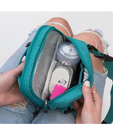 Sugar Medical Diabetes Insulated Convertible Supply Bag - Ocean Blue - Buy Online on GoSupps.com
