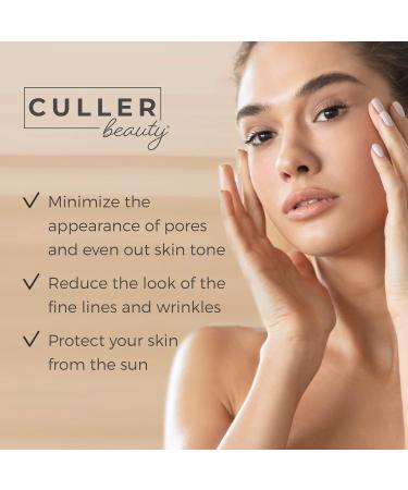 CULLER BEAUTY Ultimate Beauty Package - Makeup Kit with Matte Primer, Color Changing Foundation & Lash Enhancer Serum (Light) - Buy Online on GoSupps.com