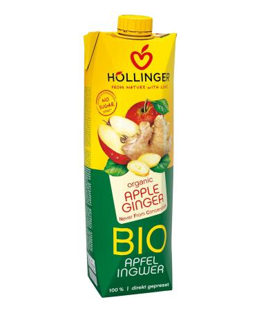 Buy H llinger Organic Apple Juice 1000ml - All-Natural Refreshing Taste International Shipping - Buy Online on GoSupps.com