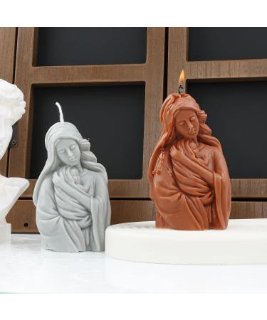 Conestabile Madonna Resin Sculpture Mold - Baby Jesus Family & Our Lady Scene Candle/Soap Making Silicone Mold - Buy Online on GoSupps.com