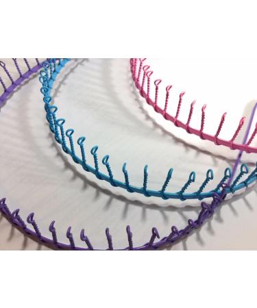 Niavida Insert Hairband - Twisted Metal Teeth Hair Accessory | Blue Turquoise Spiked Headband for All Hair Types - Buy Online on GoSupps.com