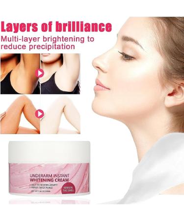 Intensive Skin Brightening Cream Instant Lightening Cream for Underarms Moisturizing Brightening Cream for Intimate Areas Brightening Cream for All Skin Types - Buy Online on GoSupps.com