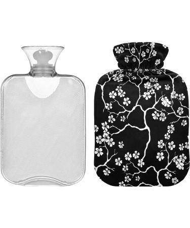 Cherry Blossom Hot Water Bottle - 2L Pain Relief & Warmth for Period Cramps Hands & Feet - Buy Online on GoSupps.com