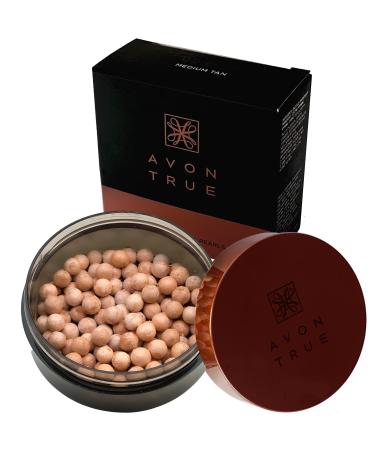 Avon True Colour Glow Powder Pearls - Medium Tan for a Shimmering Bronzed Complexion | International Shipping Available - Buy Online on GoSupps.com