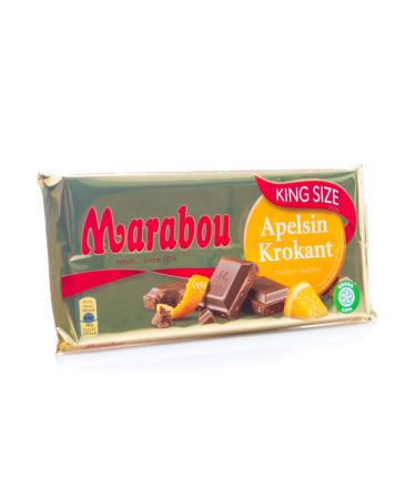 Marabou Apple Brittle 3 x 200 G - Chocolate Orange Brittle (Pack of 3) Orange 200 g (Pack of 9)