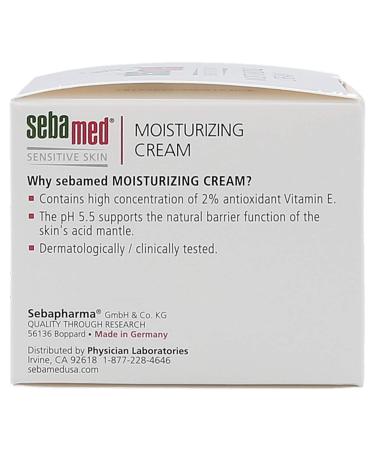 Sebamed USA Moisturizing Cream 2.6 fl oz - Deep Hydration for All Skin Types - Buy Online on GoSupps.com