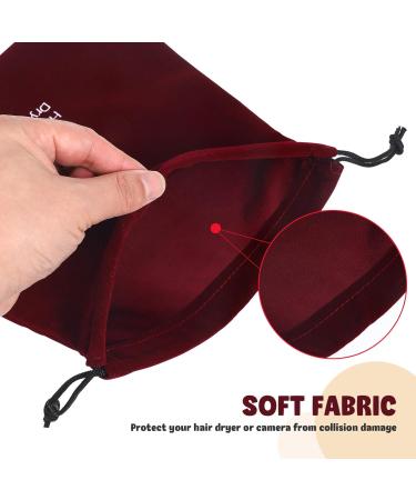 Ipetboom 1pc Hair Dryer Bags Drawstring Bag Container Hairdryer Bag Guest Room Essentials for Travel Bathroom Travel Hair Dryer Bag Draw String Bags - Buy Online on GoSupps.com