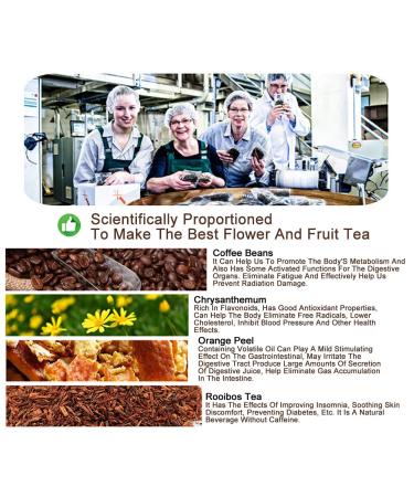 Plant Poison Vanilla Latte Rooibos Tea | Loose Leaf Blend with Chrysanthemum Orange Peel & Coffee Beans | 70g - Hot & Iced Tea - Buy Online on GoSupps.com