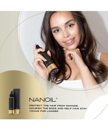 Argan Oil Nanoil Hair Conditioner 125ml | Two-Phase Protection & Smoothness | Strengthens Weakened Hair - Intensive Care - Buy Online on GoSupps.com